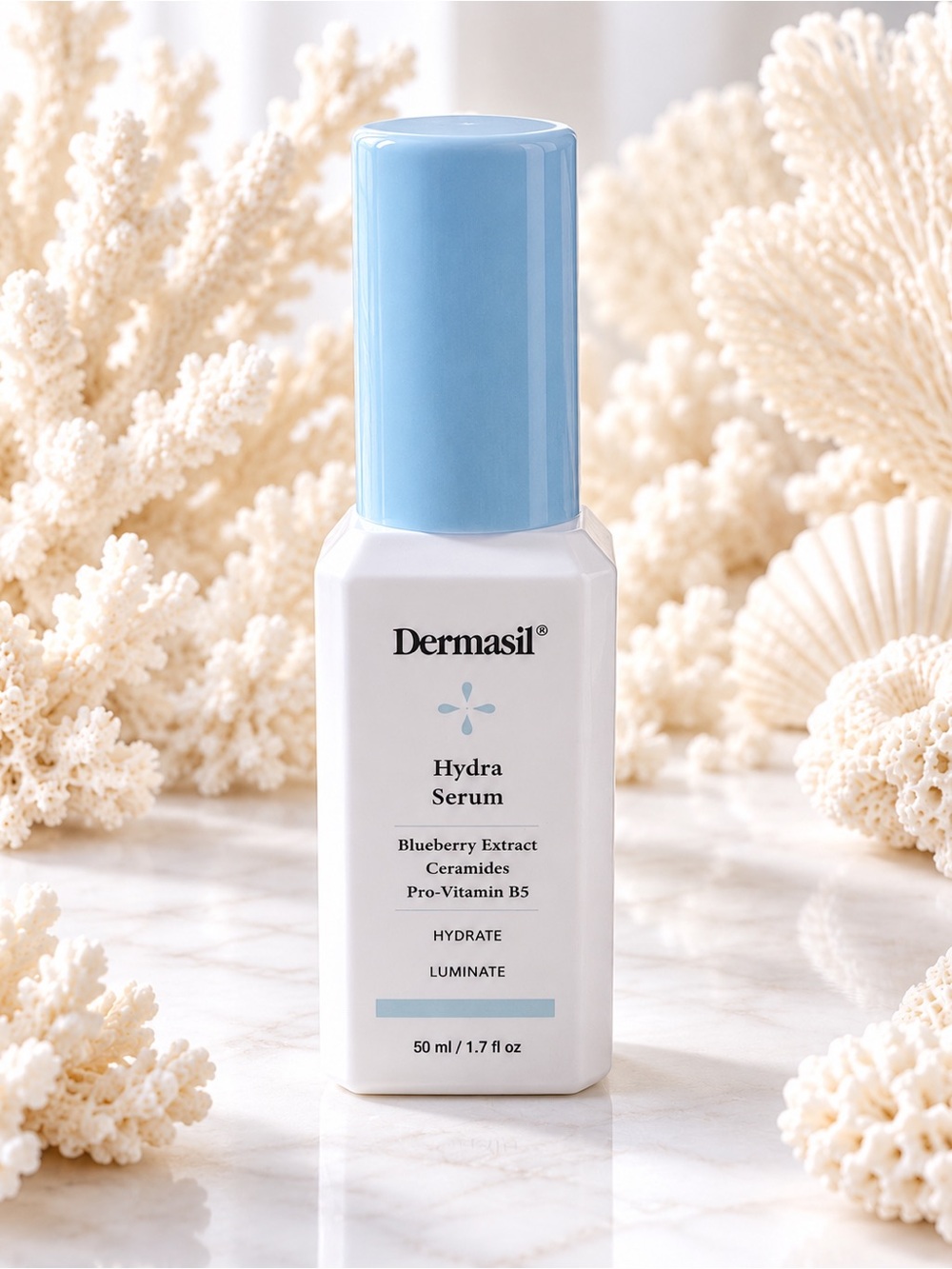 Hydra Serum - Blue/White Hydrating Facial Serum - Picture 3 of 4